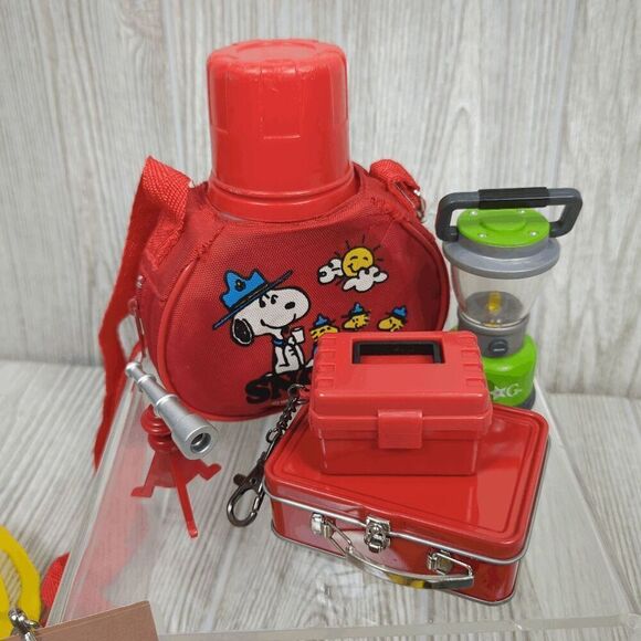 Vintage Camp Theme Bundle Toys Snoopy Canteen Spiders - Picture 3 of 7
